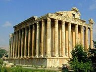 Temple of Bacchus is considered one of the best preserved Roman temples in the world, c