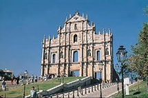 Church remains in Macau