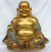 Buddha lobing statue