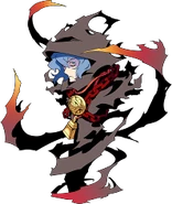 Male Hexer in-game portrait 3 in Etrian Mystery Dungeon