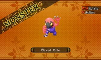 Clawed Mole (EMD)