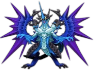 Blizzard King official artwork in Etrian Mystery Dungeon