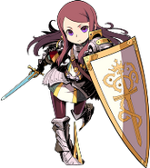 Female Protector in-game portrait 4 in Etrian Mystery Dungeon