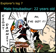 Trying to "motivate" a Troubadour.