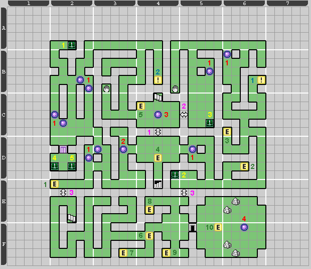 Etrian odyssey 2 maps