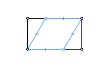 Rhombus in Rectangle | Euclidea Wiki | Fandom