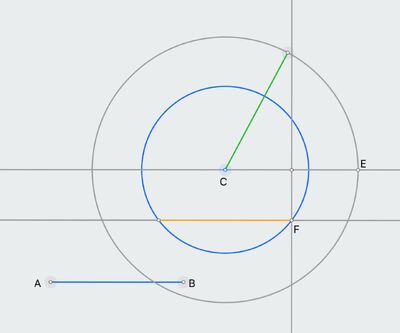 Chord Parallel to Segment | Euclidea Wiki | Fandom