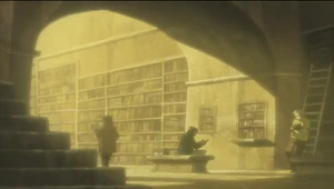 Inside the command cluster. The Scubs had created a library with all available knowledge