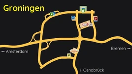 Groningen map