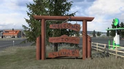 Lima Welcome Sign