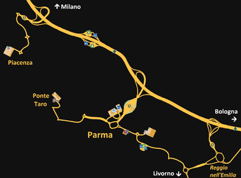 Parma map