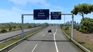 Signage of A13-1 from A1