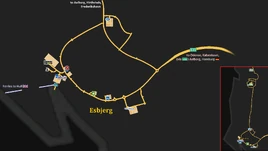 Esbjerg map