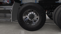 Seagul Chrome Rear Rim Wheel Tuning Pack ATS