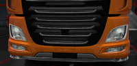 Daf xf euro 6 lower grille guard samurai