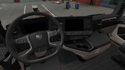 Scania S-series Interior Smart V8 Dashboard View