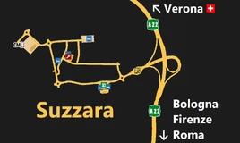 Suzzara map
