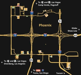 Phoenix map