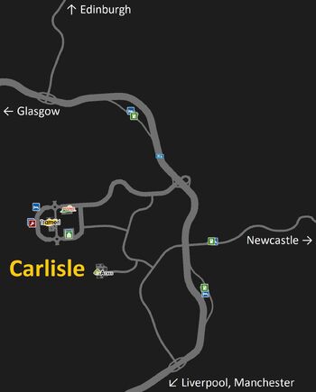 Carlisle map