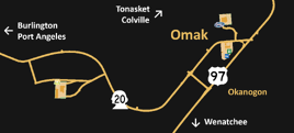 Omak map