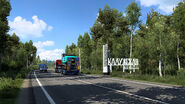 Kaluga Oblast entrance monument