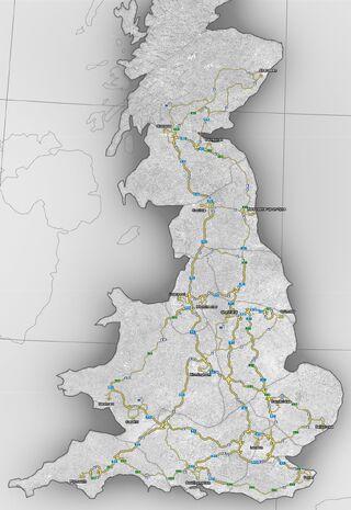 Euro Truck Simulator Uk Map Uk Truck Simulator | Truck Simulator Wiki | Fandom