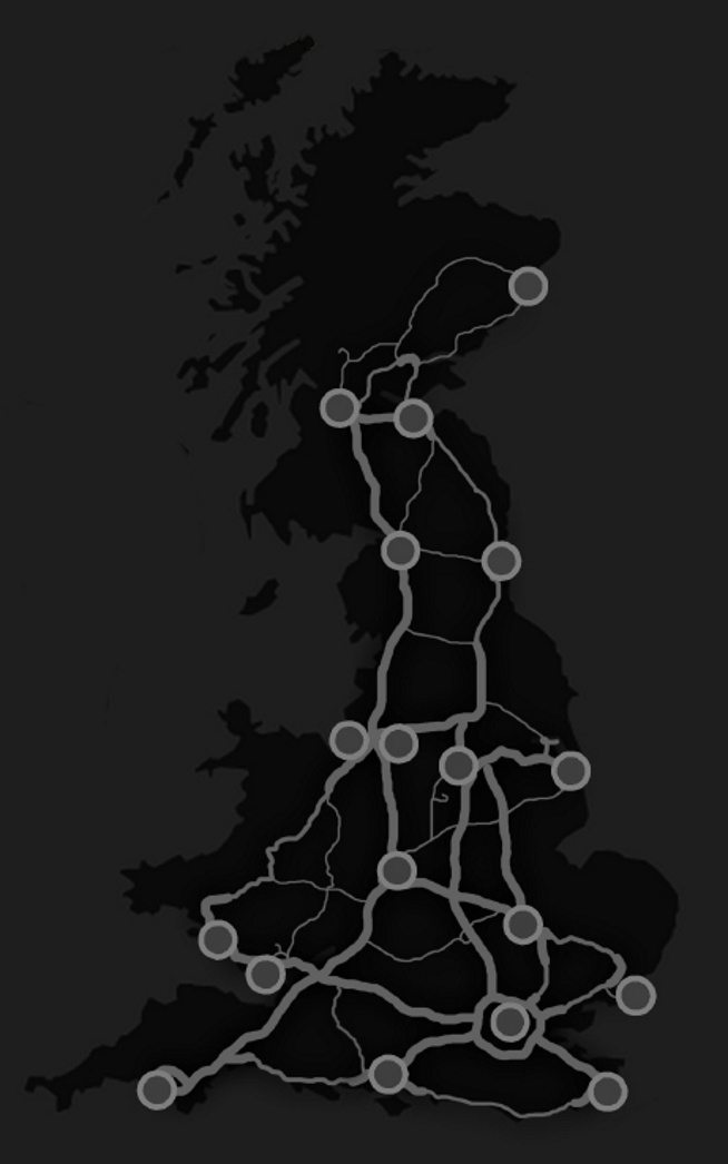 Euro Truck Simulator Uk Map United Kingdom | Truck Simulator Wiki | Fandom