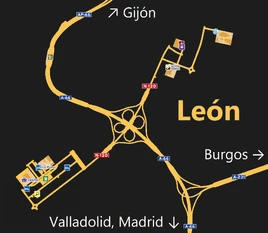 Leon map