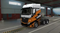 Electric Zap Modern Lines Truck Paint Job ETS2