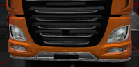 Daf xf euro 6 lower grille guard accent