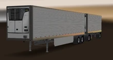 ATS Reefer 3000R Trailer Double long