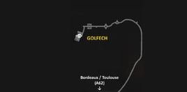 Golfech Map