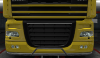 Daf xf 105 lower grille guard accent