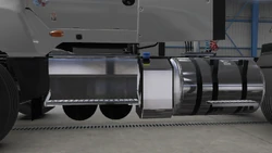 International LT Sideskirt Short Duty Chrome