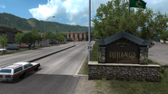 Durango welcome sign