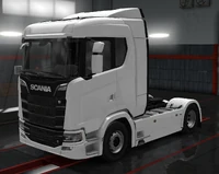 Scania S cabin normal roof