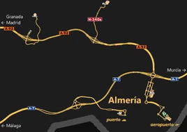Almeria map