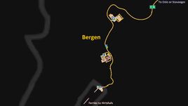 Bergen map