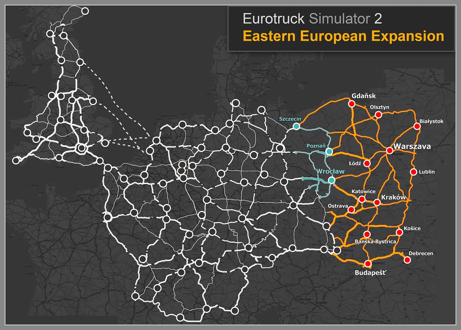 Euro Truck Simulator 2: Going East Add-On : : Games