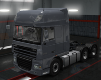 Daf xf 105 gunmetal blue