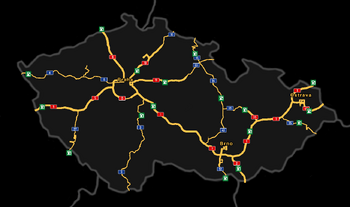 Czech Republic map