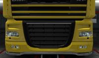 Daf xf 105 lower grille guard sting