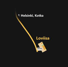 Loviisa map