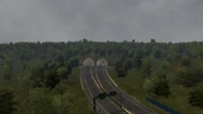 The first tunnel at M6