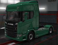 Scania R eucalyptus green