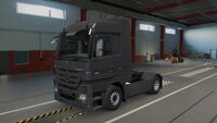 Mercedes-Benz Actros Paint Job Deep Basalt