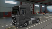 MAN TGX Paint Job Shadow Gray