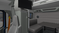 Volvo New VNL Interior Touring Sleeper View