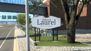 Laurel Welcome sign