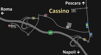 Cassino map